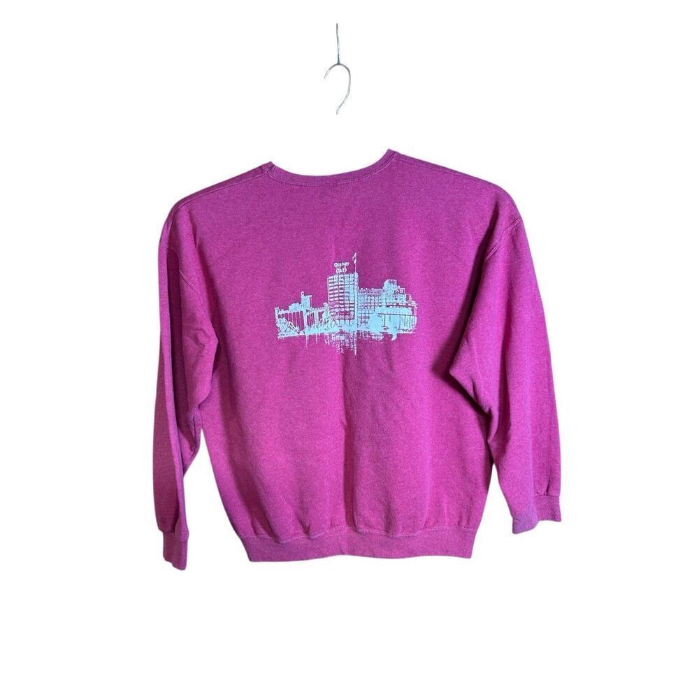 Quaker Oats Cedar Rapids Iowa Jerzees 2XL Heather Red Sweatshirt